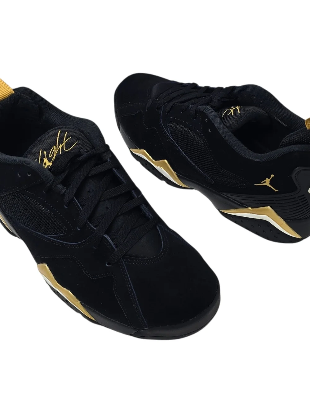 Nike Air Jordan MVP 92 Black Metallic Gold Sneakers HQ3950-007 Men's Size's